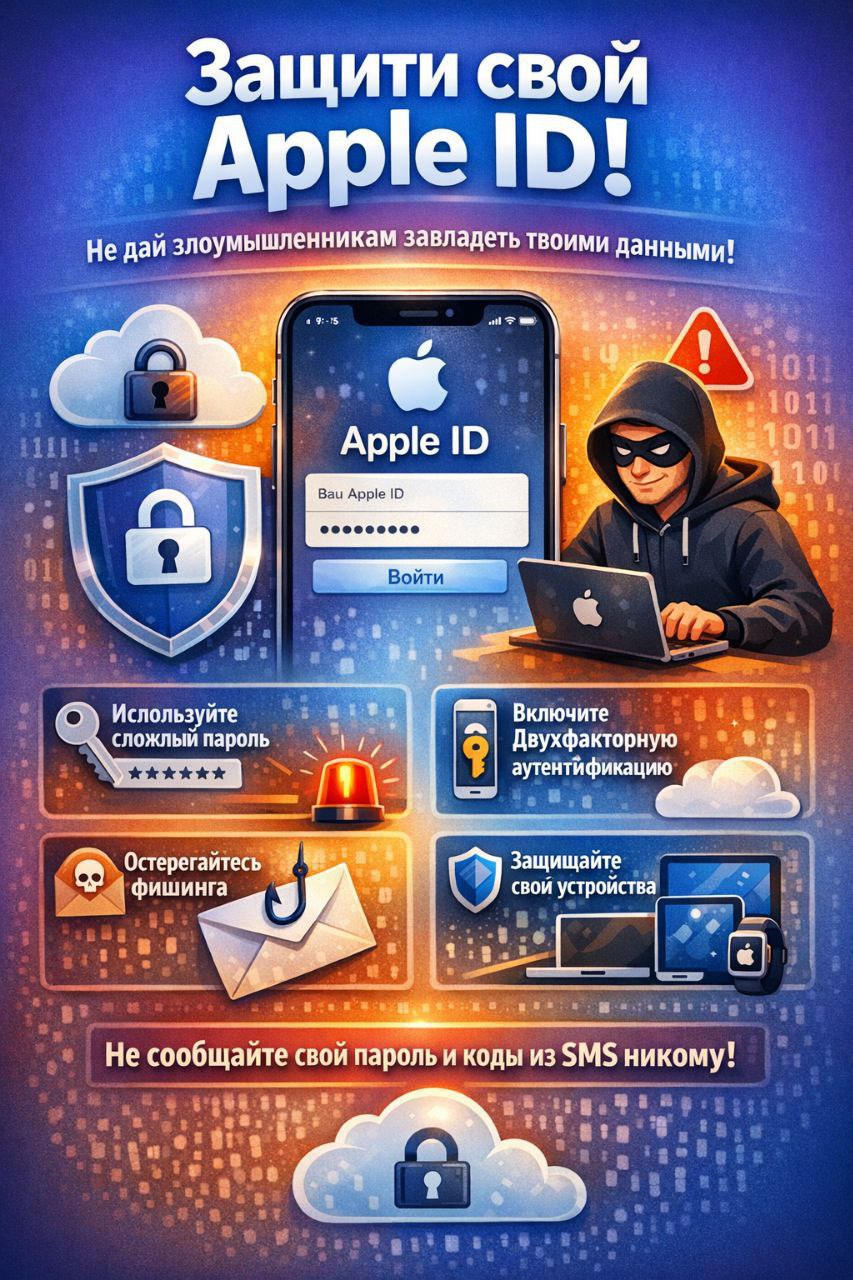 3 защити свой apple id